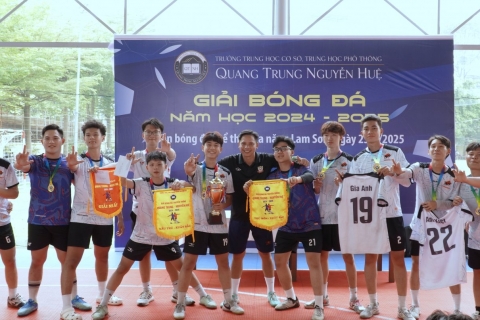 Giải bóng đá năm học 2024-2025