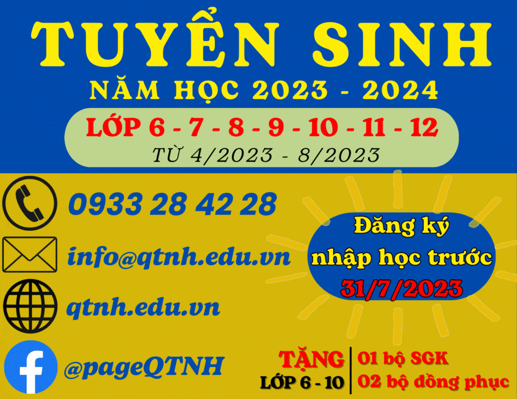 Tuyển sinh năm học 2022 - 2023